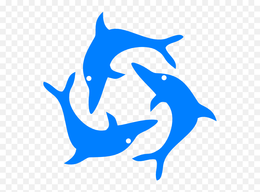 Jumping Dolphins Clip Art - Anguilla Flag Emoji,Dolphin Clipart