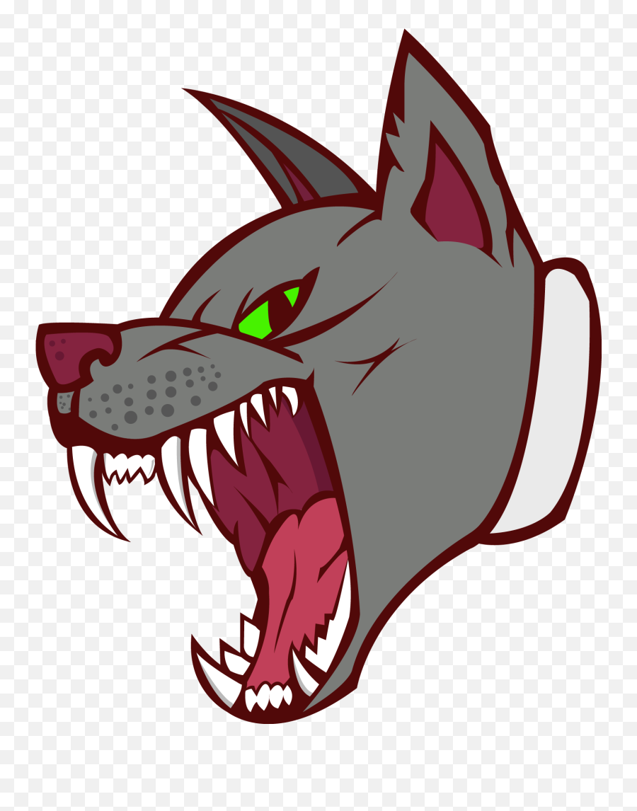 Dog Logo Drawing - Aggression Emoji,Dog Logo