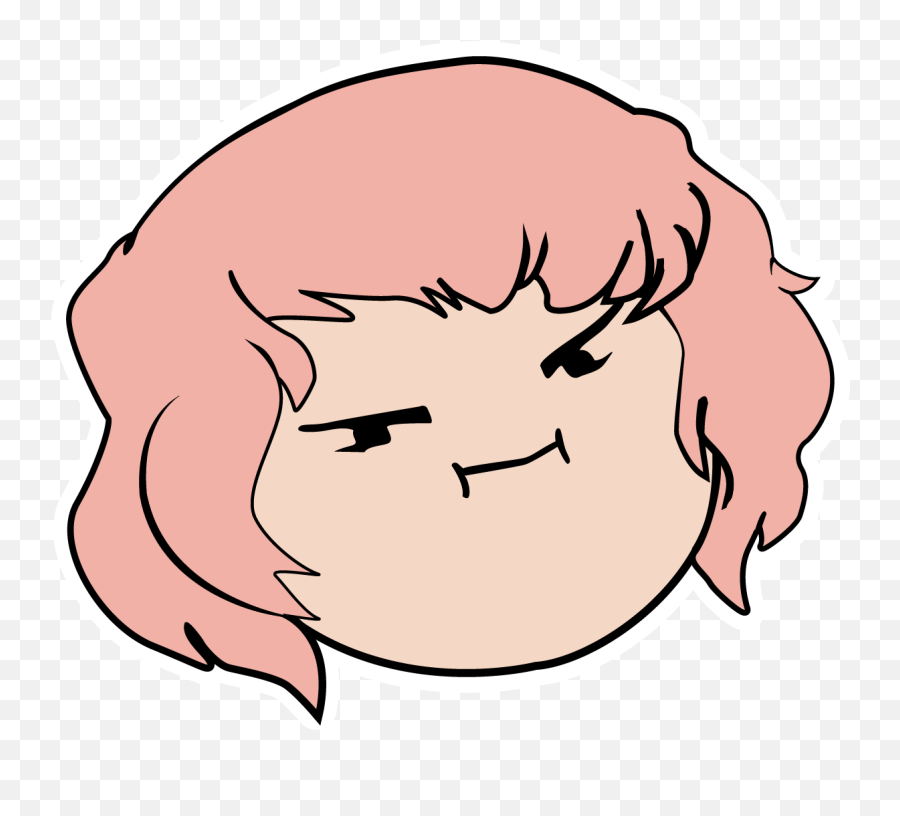 Holly - Game Grumps Commander Holly Head Hd Png Download Holly Conrad Game Grumps Emoji,Game Grumps Logo