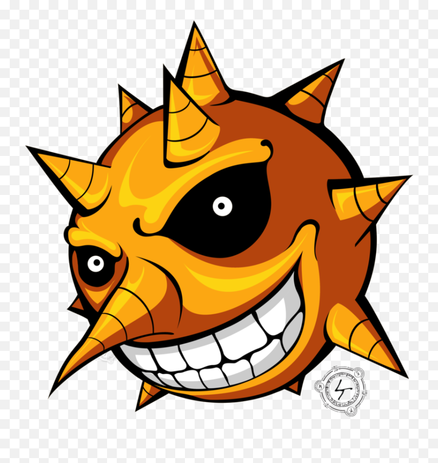 Glo Gang Sun Logo Posted - Transparent Png Soul Eater Moon Png Emoji,Glo Gang Logo
