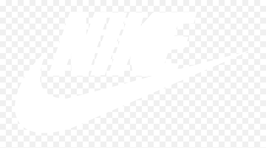 Nike Logo Vector - White Black Emoji,Nike Vector Logo