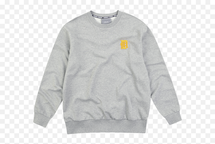 Download Detroit Tigers Signature Small Logo Sweatshirt - Long Sleeve Emoji,Detroit Tigers Logo