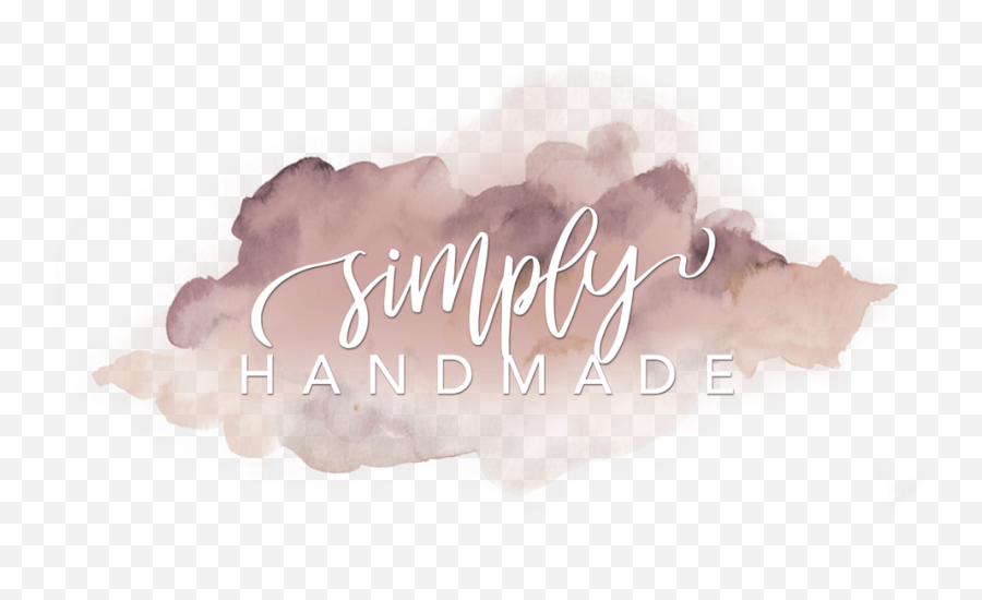 Download Hd Simply Handmade Logo - Watercolor Painting Emoji,Handmade Logo