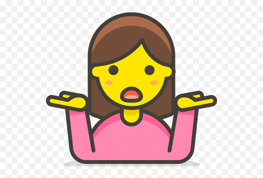 Vivien Dollinger Emoji,Shrug Emoji Transparent
