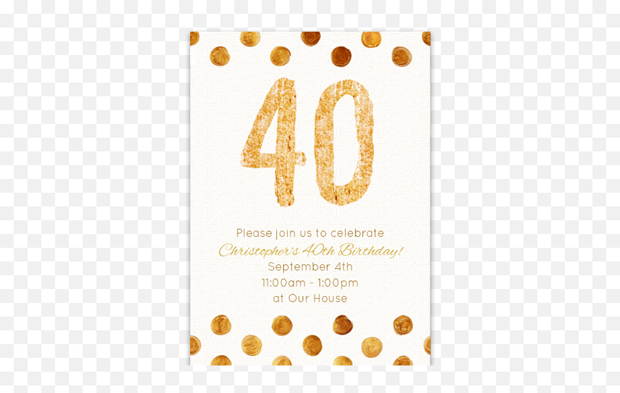 Free Online Invitations And Digital Cards Punchbowl Emoji,40th Birthday Clipart