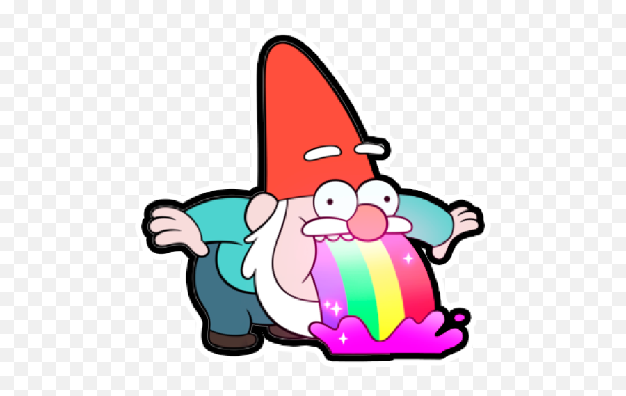 Sticker Maker - Gnomos Gnomes Gravity Falls Gravity Falls Shmebulock Png Emoji,Gravity Falls Logo