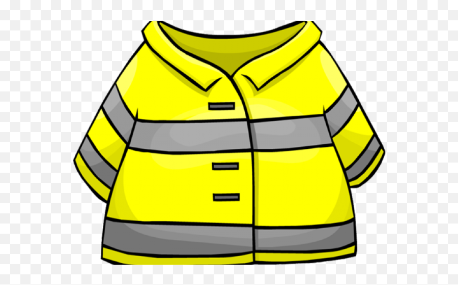 Fireman Uniform Clip Art - Fire Fighter Coat Clipart Emoji,Fireman Clipart