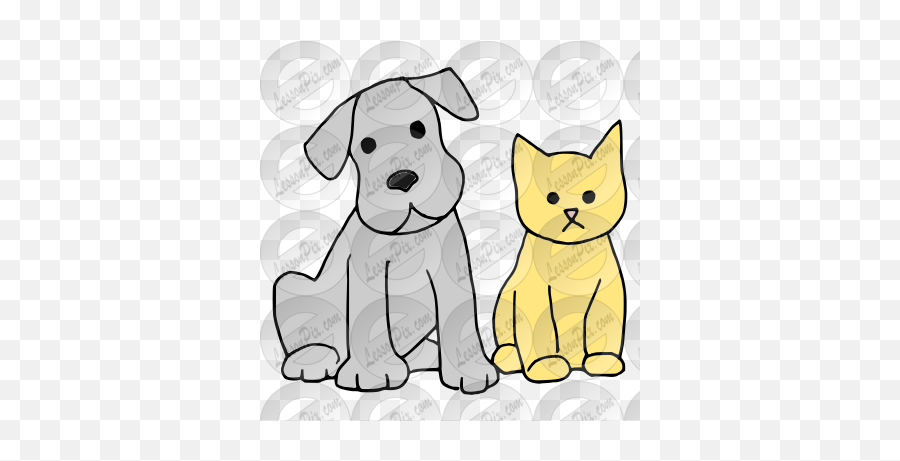 Pets Picture For Classroom Therapy - Soft Emoji,Pets Clipart