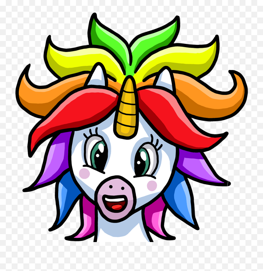 Top 6 Twitch Emote Maker To Make Your Channel Unique - Unicorn With Crazy Hair Emoji,Twitch Icon Transparent