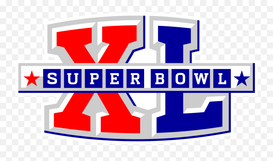 Super Bowl Xl - American Football Super Bowl Logo Emoji,Steelers Logo
