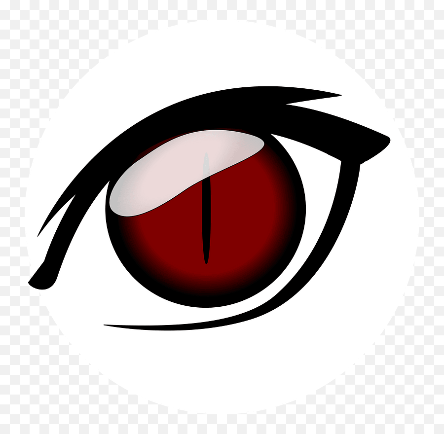 Anger Clipart Bloodshot Eye - Demon Eyes Transparent Red Eyes Art Png Emoji,Anger Clipart