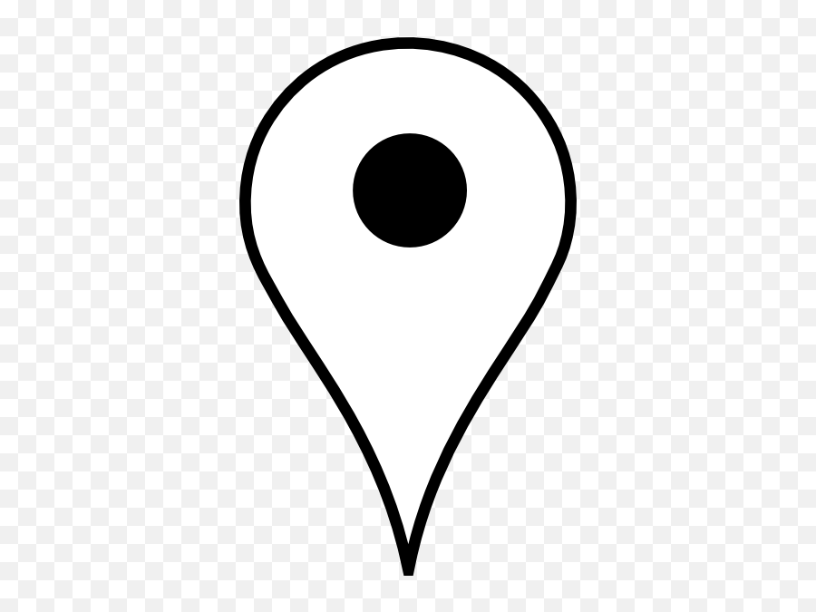 Library Of Location Pin Vector Free - Location White Png Vector Emoji,Location Clipart