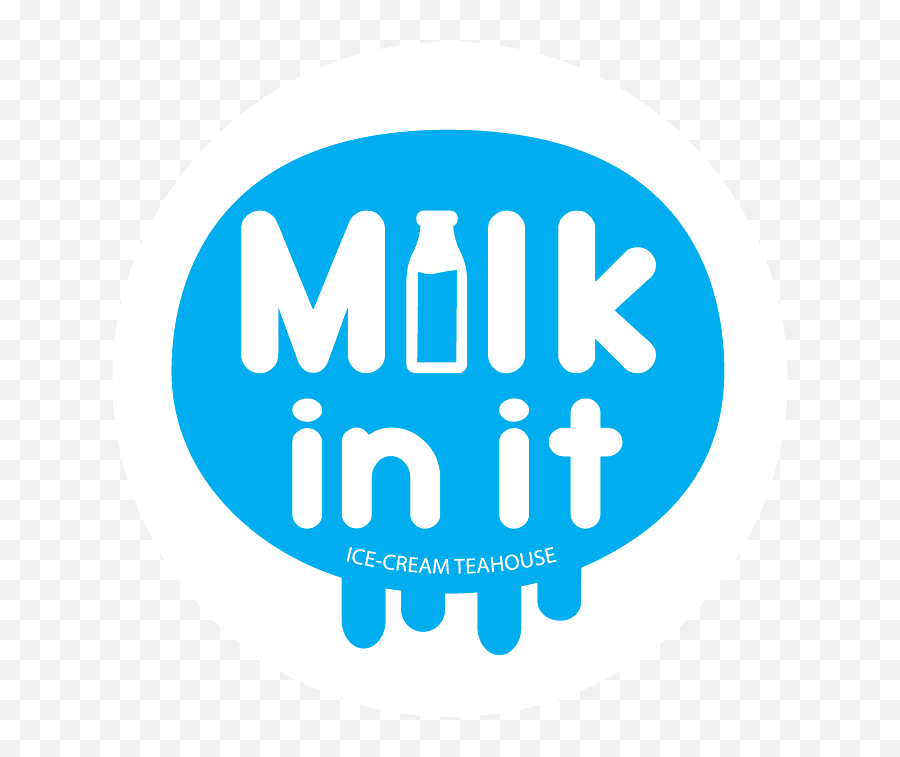 Milk Tea Boba Milk In It - Dot Emoji,I T Logo