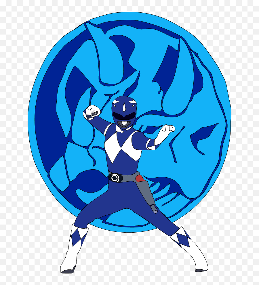 Blue Power Ranger Png - Blue Power Ranger Mighty Morph Emoji,Mighty Morphin Power Rangers Logo