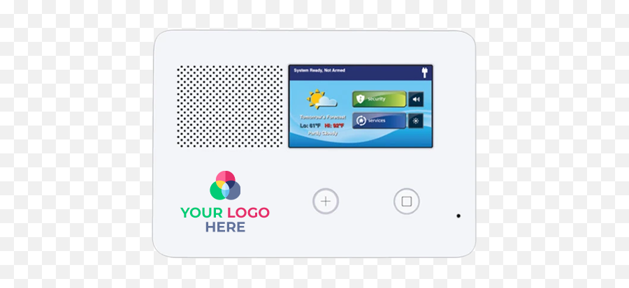 Custom Alarm Panel Branding Premium High - Quality Color 2gig Gc2e Emoji,Face Logos