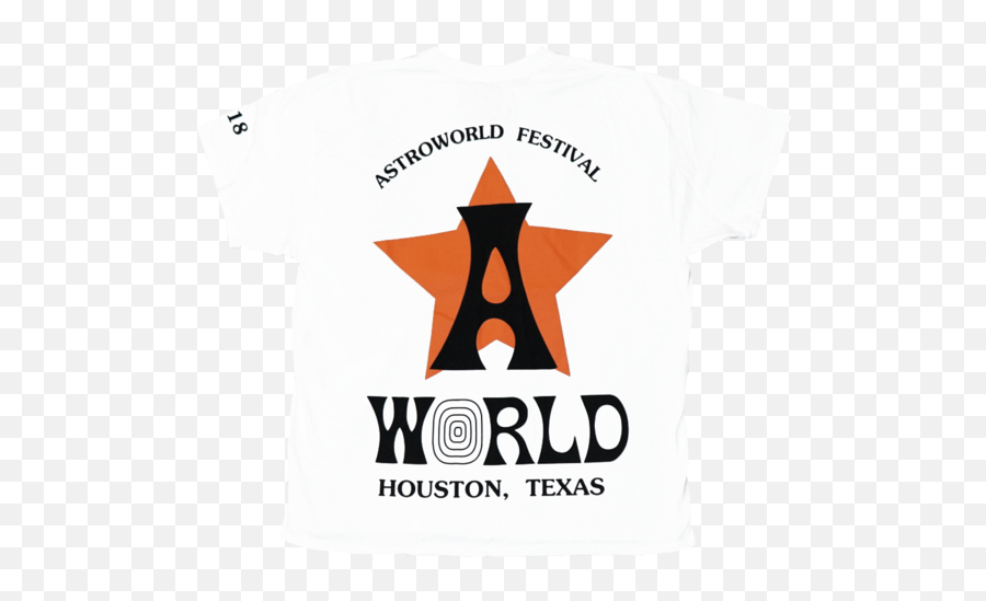 Astroworld Festival 18 - Short Sleeve Emoji,Astroworld Logo