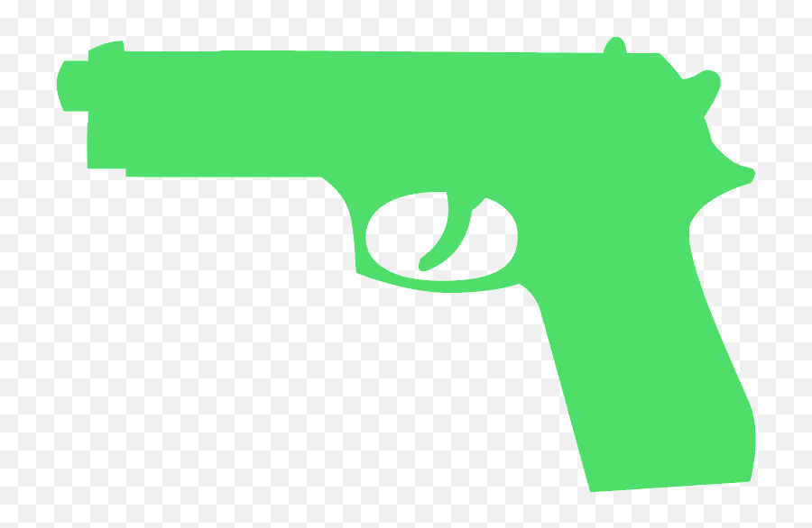 Gun Silhouette - Gun Silhouette Emoji,Gun Silhouette Png