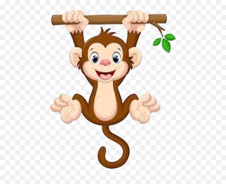 Clipart Free Printable Baby Safari Animals - Novocomtop Monkey Clipart Emoji,Safari Animals Clipart