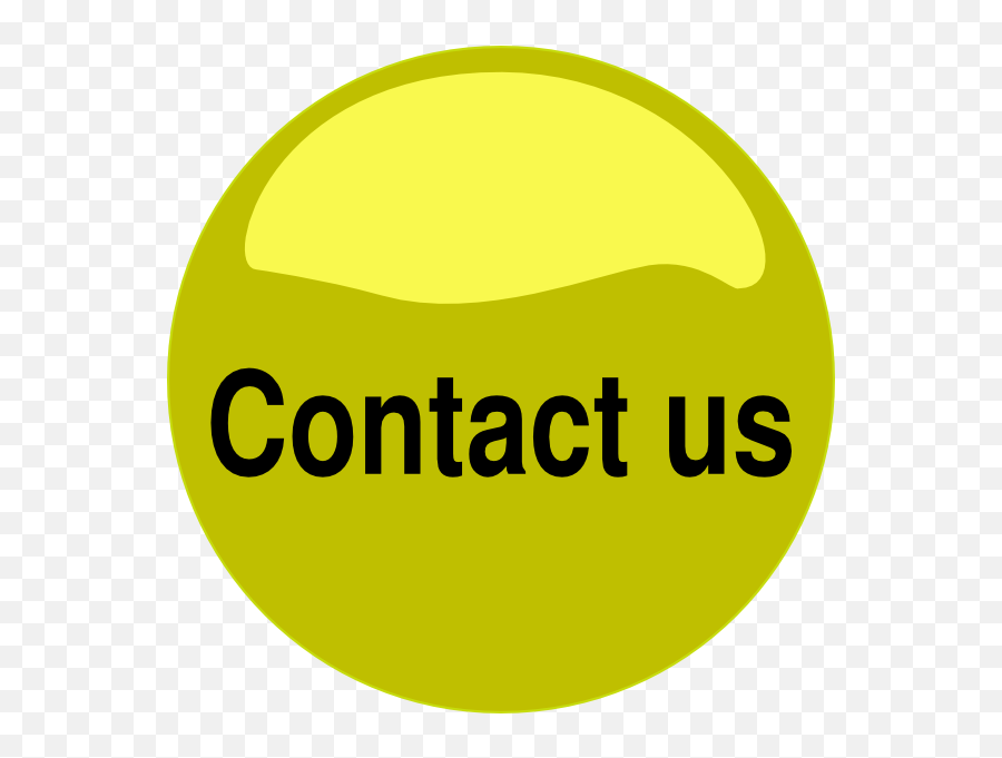 Contact Us Yellow Glossy Button Clip Art At Clkercom Emoji,Us Clipart