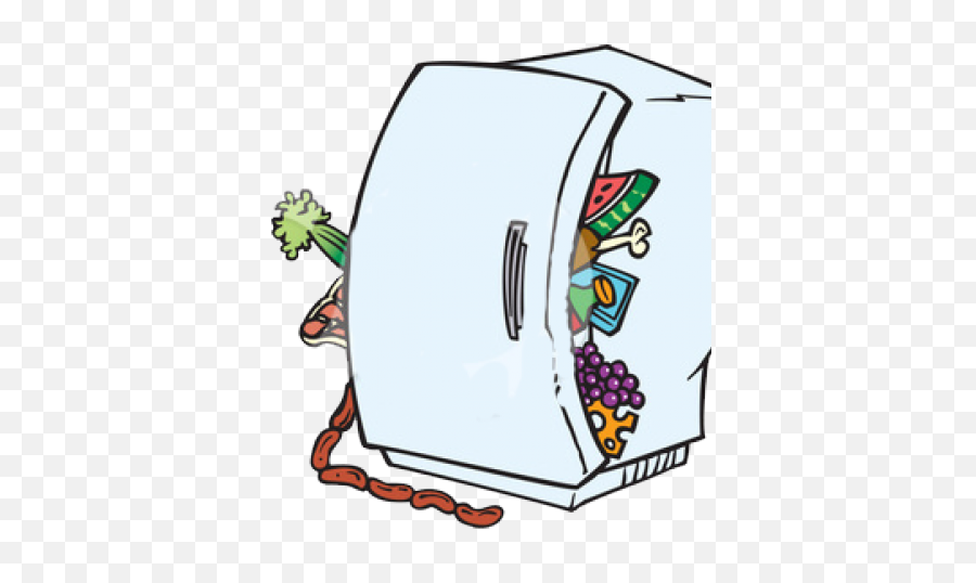 Pastoru0027s Cliparts - Full Refrigerator Cartoon Transparent Emoji,Full Clipart