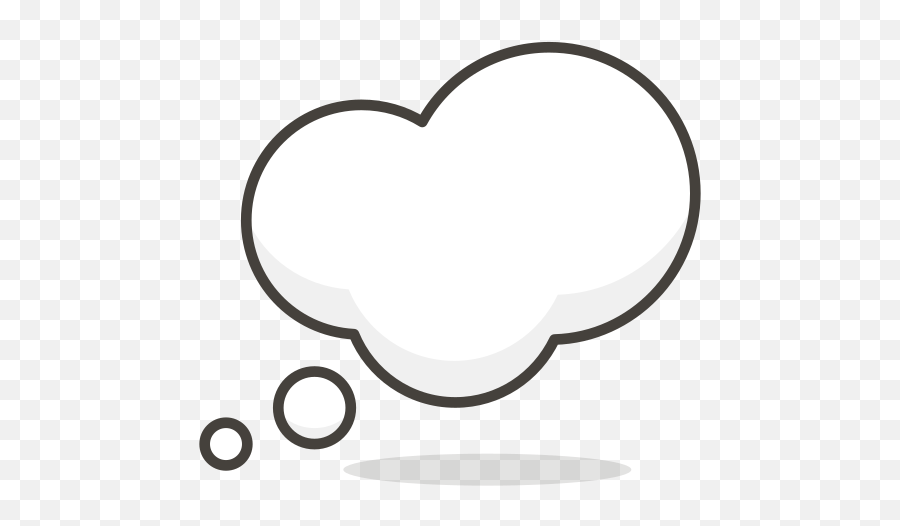 Cloud Bubbles Thought Free Icon Of Another Emoji Icon Set,Cloud Emoji Png