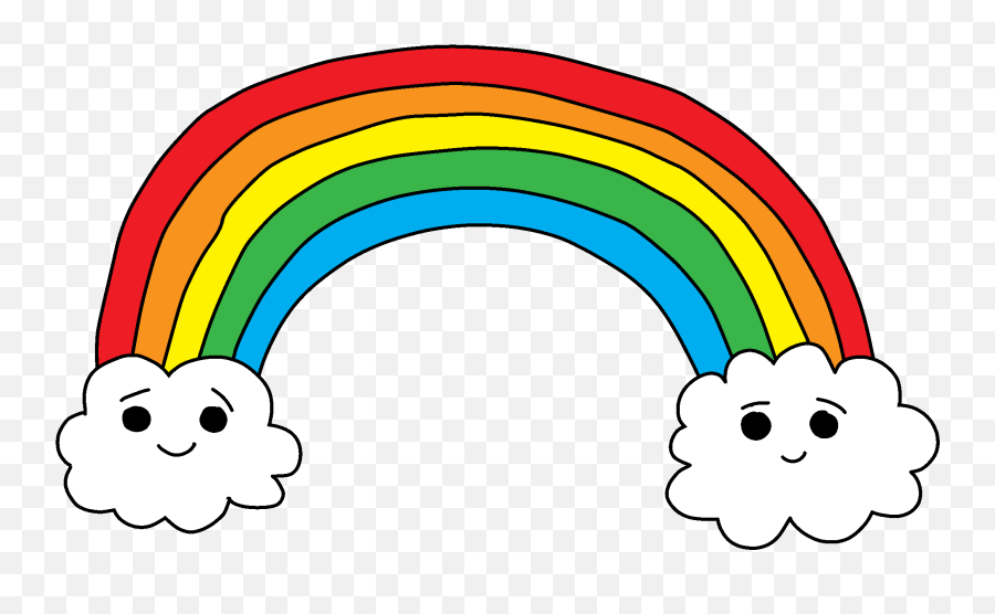 Rainbow Png Photos - Transparent Png Download Cartoon Png Rainbow Emoji,Rainbow Png