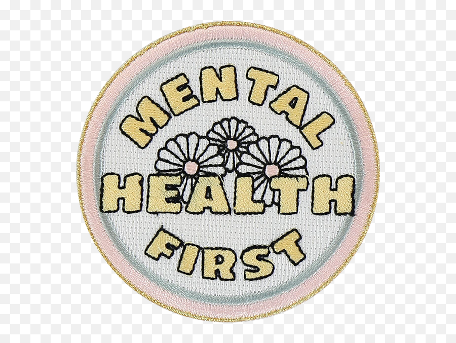 Mental Health First Sticker Patch Emoji,Healthfirst Logo
