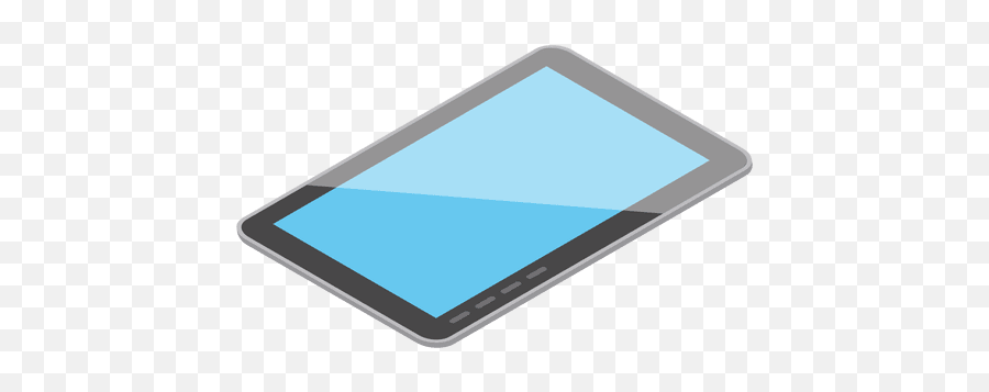 Isometric Tablet Device - Transparent Png U0026 Svg Vector File Emoji,Tablet Png