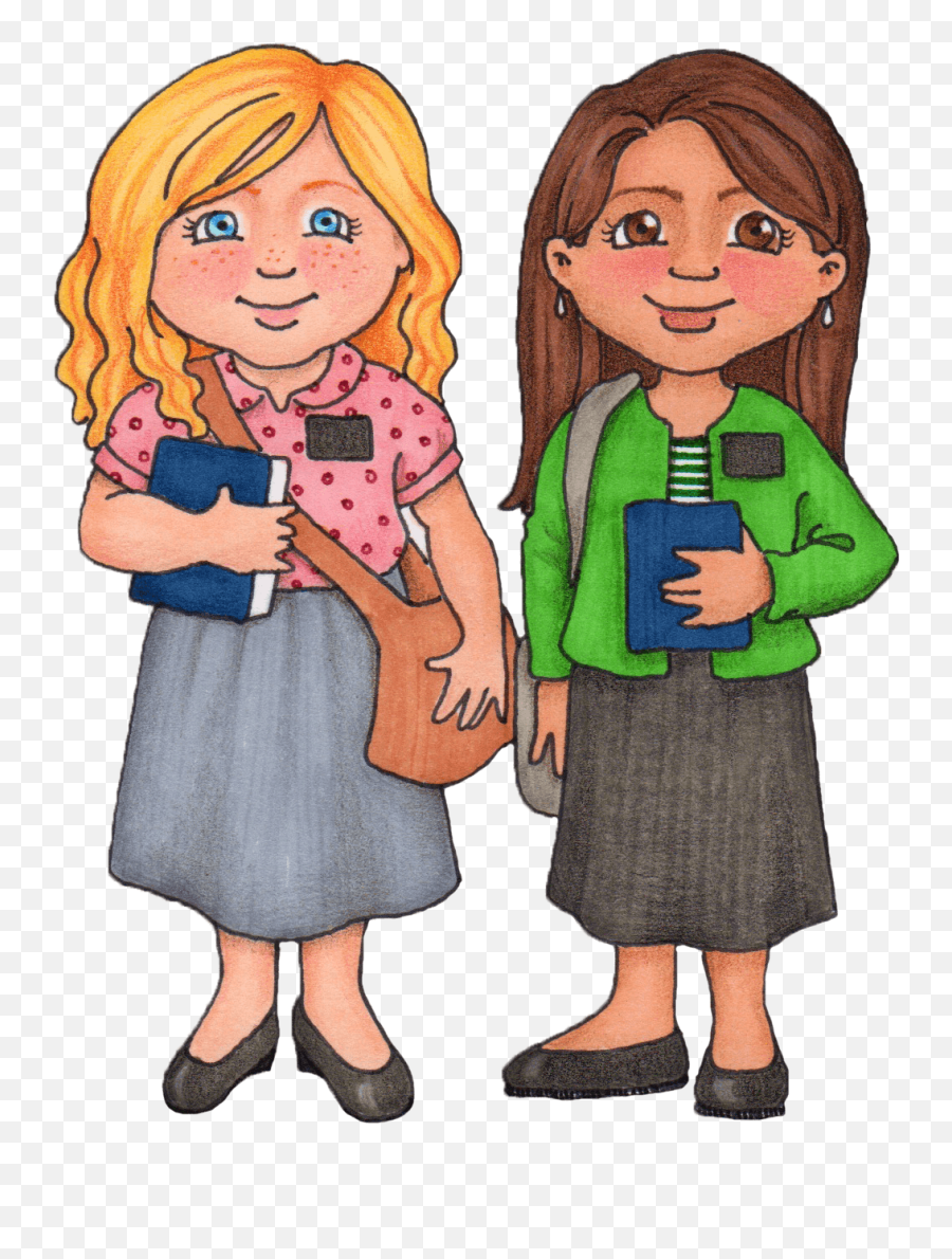 Free 2 Sister Cliparts Download Free - Clipart Lds Sister Missionaries Emoji,Sisters Clipart
