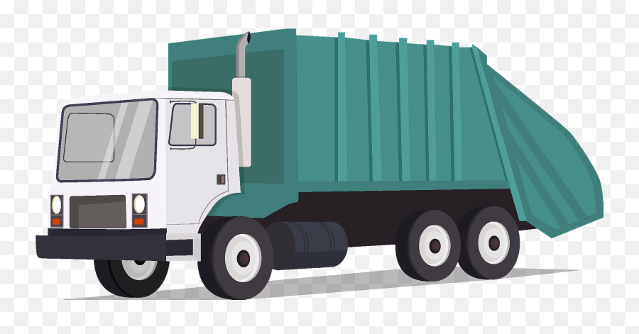Garbage Truck Clipart - Garbage Truck Truck Clipart Emoji,Truck Clipart