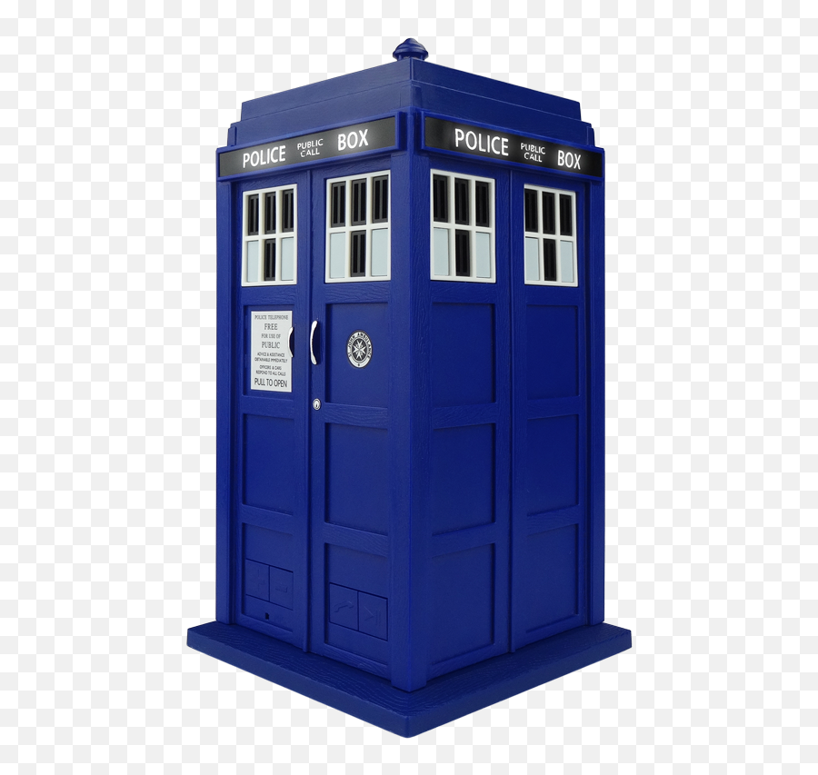 Doctor Who Tardis And Dalek Transparent - Doctor Who Tardis Dalek Emoji,Tardis Png