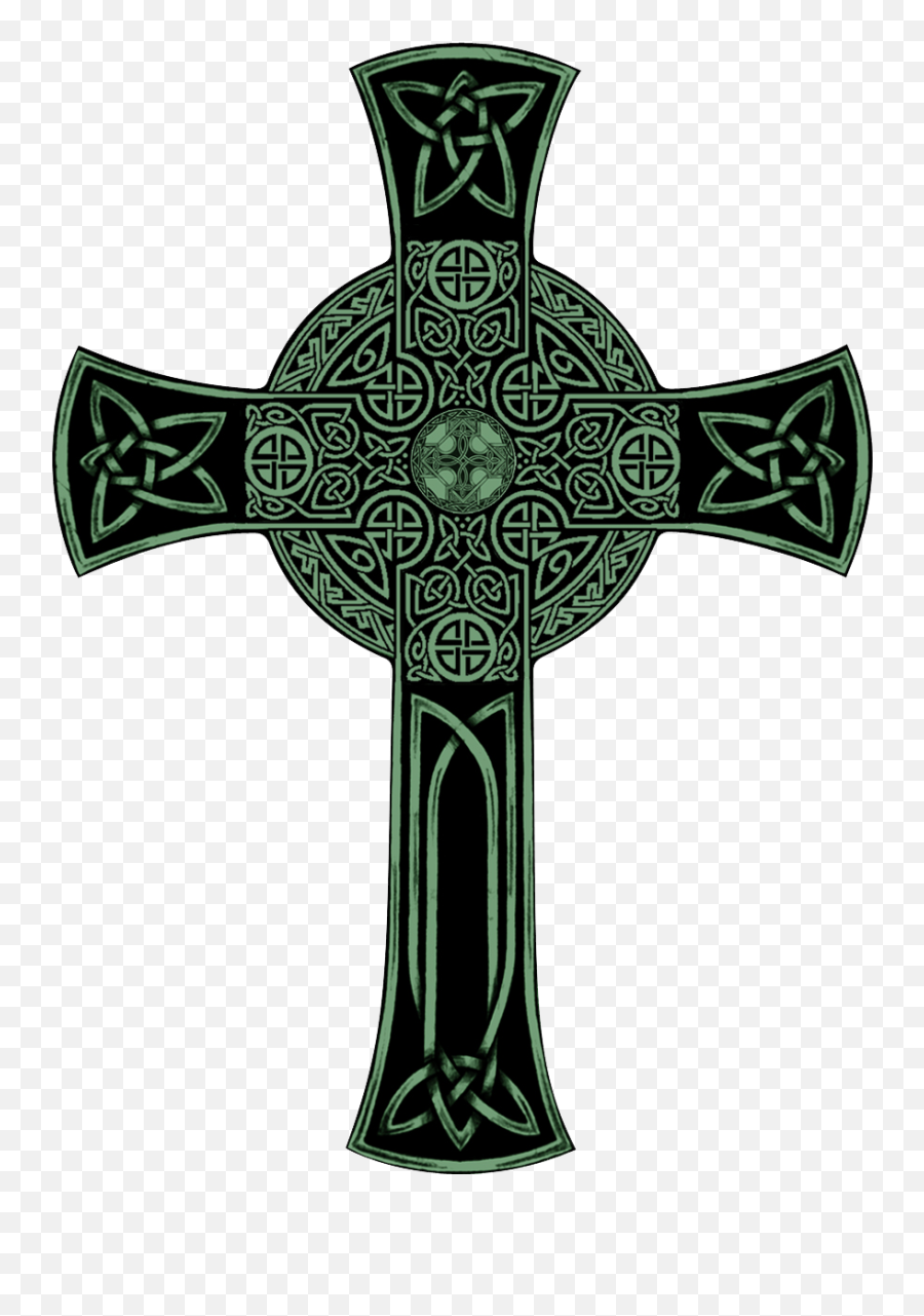 Celtic Armor Tattoo With Maltese Cross - Emerald Green Celtic Cross Emoji,Catholic Cross Clipart