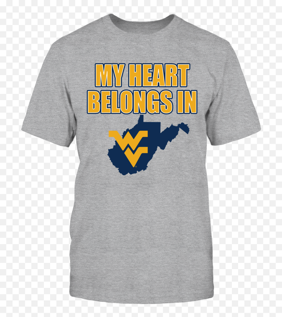 My Heart Belongs In West Virginia Has State Outline Of West - Stewie Griffin Shirt Emoji,West Virginia University Logo