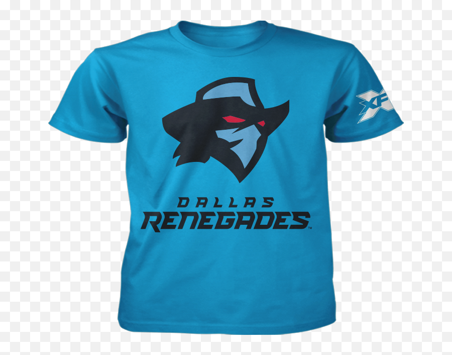 Dallas Renegades Youth Logo T - Shirt Xfl Shop Dallas Renegades Logo Emoji,Renegade Logo