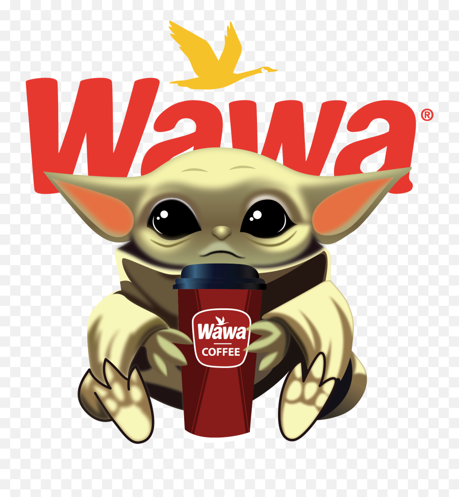 Wawa Baby Yoda Yodababy Baby Yoda - Baby Yoda Wawa Emoji,Baby Yoda Png