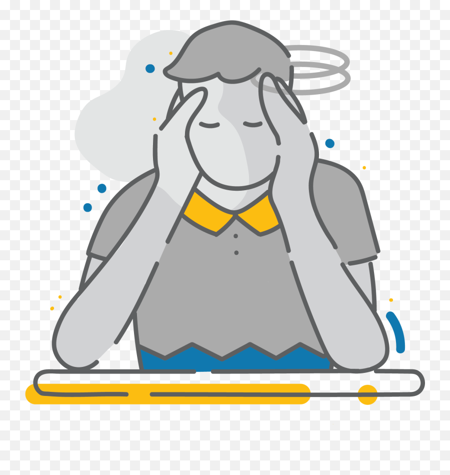 Headache - Cartoon Headache Png Emoji,Headache Clipart