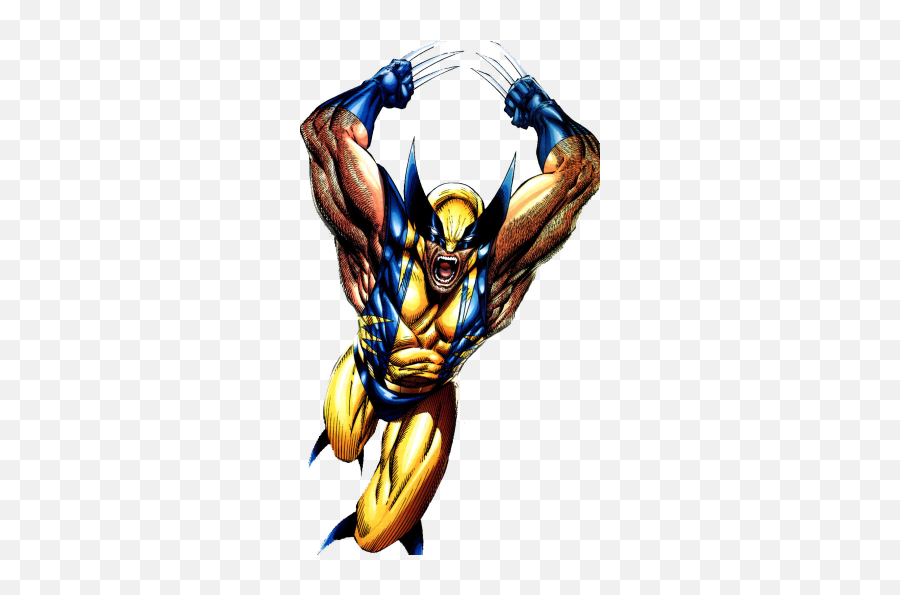 Wolverine - Marvel Comics Wolverine Full Size Png Download Marvel Comics Wolverine Png Emoji,Marvel Comic Logo