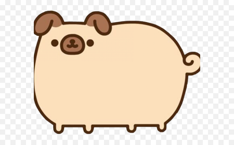 Pugsheen The Dog - Pusheen Dog Emoji,Pomeranian Clipart