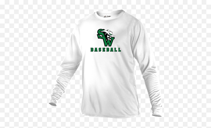 Dryfit Long Sleeve T - Shirt W Sw Baseball Logo Emoji,S W Logo