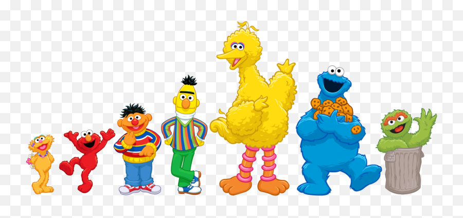 Funny Sesame Street Characters Free Image - Sesame Street Characters Cartoon Emoji,Sesame Street Logo