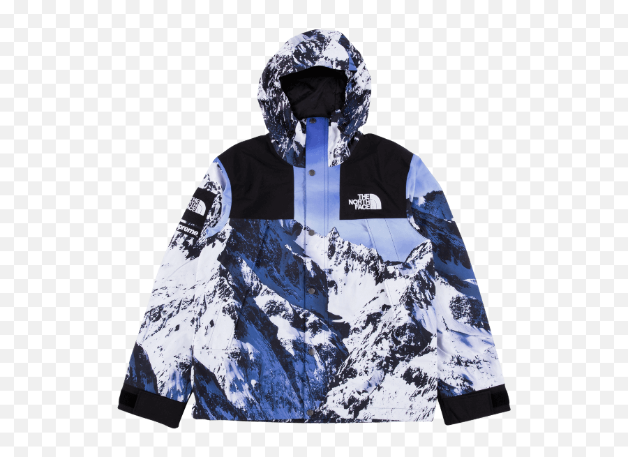 Supreme The North Face Mountain Parka Full Size Png Emoji,North Face Logo Png