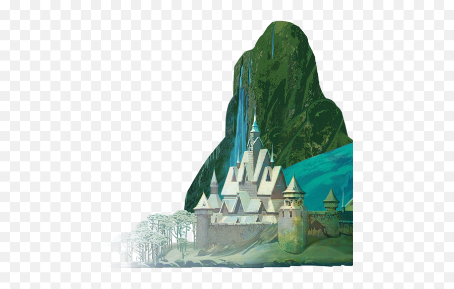 Frozen Castle - Frozen Photo 34842818 Fanpop Emoji,Disney Castle Transparent Background