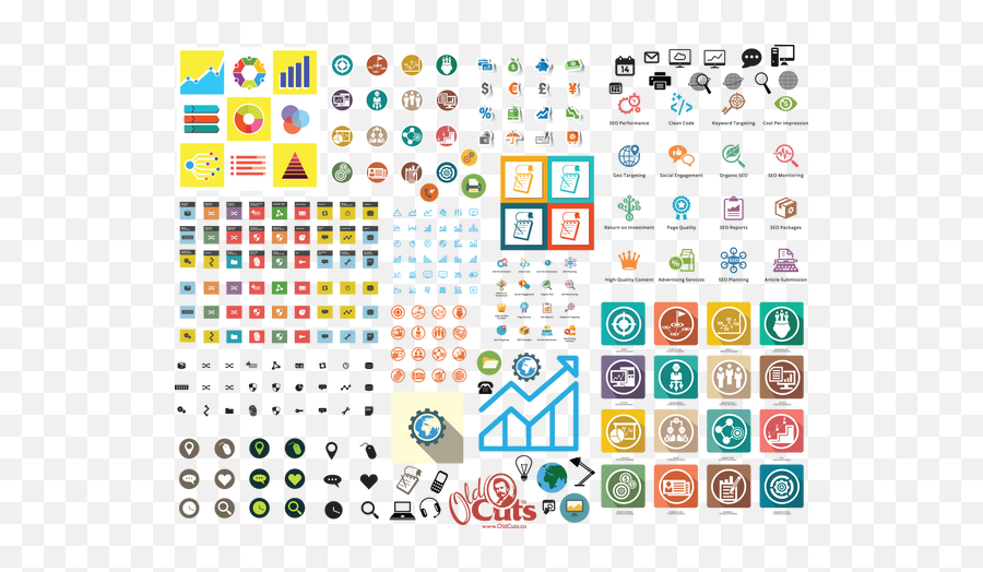 A4 Business And Industry Icons Emoji,Industry Clipart