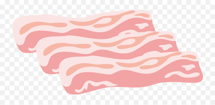 Bacon Strips Clipart Free Download Transparent Png Creazilla - Language Emoji,Bacon Clipart