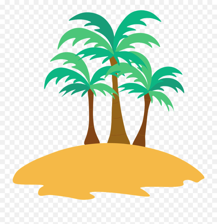 Beach Tropical Summer - Coconur Tree Png Emoji,Summer Png