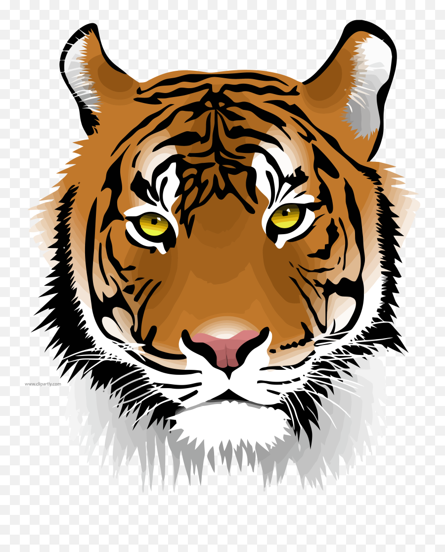 I Clipart Tiger I Tiger Transparent - Transparent Tiger Head Clipart Emoji,Tiger Clipart