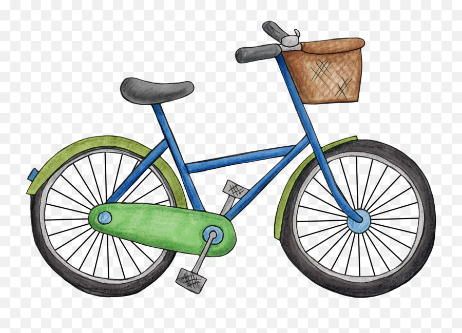 Clip Art Library Download Bike Clipart - Bicycle Clipart Emoji,Bike Clipart