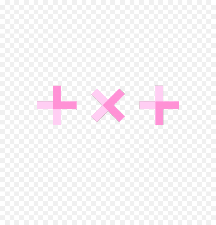 Txt Txtlogo Kpop Cute Logo Sticker By Survincet - Vertical Emoji,Pink Logo