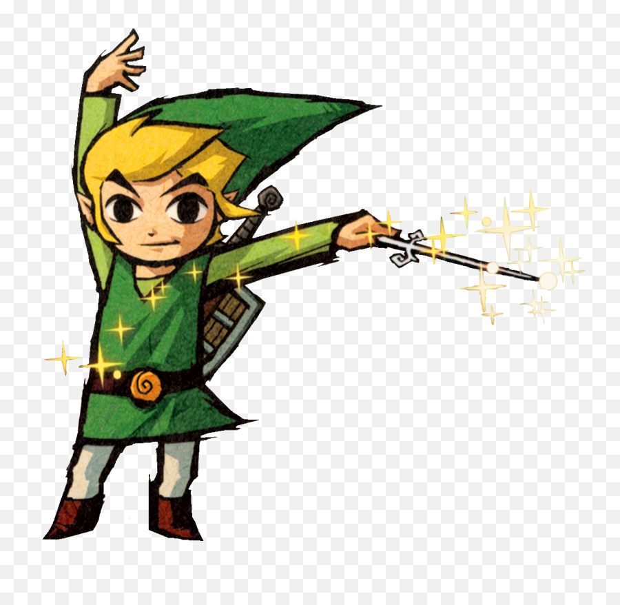 Download Zelda Clipart Training - Link De Wind Waker Png Legend Of Zelda The Wind Waker Link Emoji,Training Clipart