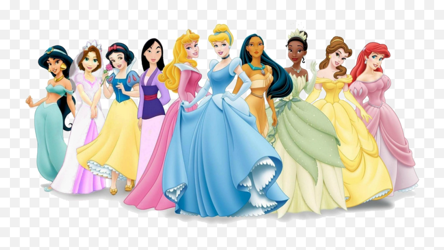 Disney Princesses Clipart All Disney Princesses Disney - Disney Princess High Resolution Emoji,Pocahontas Clipart